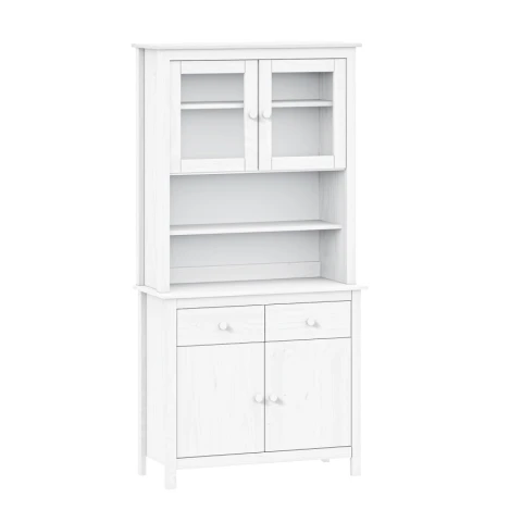 Sestava příborník TORINO bílá