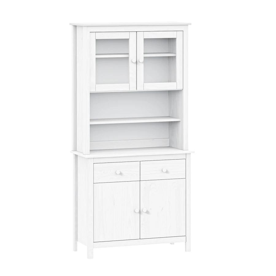 Sestava příborník TORINO bílá