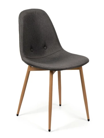 Jídelní židle MARIE tm. šedá