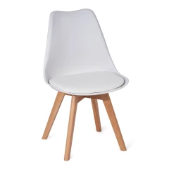 Jídelní židle SCANDINO bílá