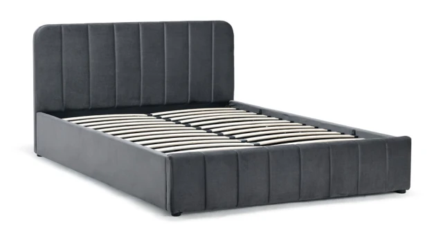 Postel AVENA 140 tm. šedá