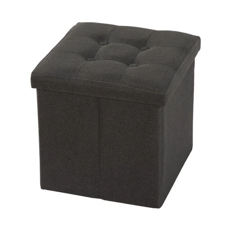 Skládací taburet NUBI - šedá