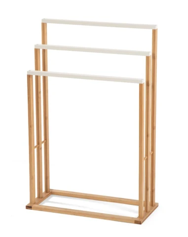 Věšák na ručníky TRENO bílá