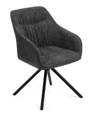 Jídelní židle LOREN tmavě šedá