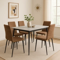 Jídelní stůl CERAMON 120 bílá č.3