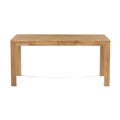 Jídelní stůl 160x90cm, masiv, dub, DS-H160 DUB