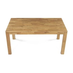 Jídelní stůl 160x90cm, masiv, dub, DS-H160 DUB