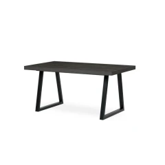 Jídelní stůl rozkládací 160-240x90 cm, lamino, šedý dub, HT-R5624 GREY