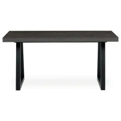 Jídelní stůl rozkládací 160-240x90 cm, lamino, šedý dub, HT-R5624 GREY