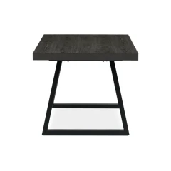 Jídelní stůl rozkládací 160-240x90 cm, lamino, šedý dub, HT-R5624 GREY