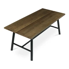 Jídelní stůl 180x90cm, dýha, ořech, HT-T1818 WAL