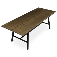 Jídelní stůl 220x90cm, dýha, ořech, HT-T1822 WAL