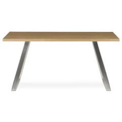 Jídelní stůl 160x90cm, dýha, dub, HT-W1515 OAK