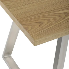 Jídelní stůl 160x90cm, dýha, dub, HT-W1515 OAK