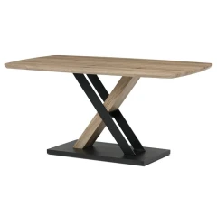 Jídelní stůl 165x90cm, mdf, dub san remo, HT-W1570 SRE