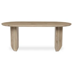 Jídelní stůl 200x100cm, mdf, dub san remo, HT-W1578 SRE