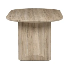 Jídelní stůl 200x100cm, mdf, dub san remo, HT-W1578 SRE