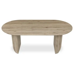 Jídelní stůl 200x100cm, mdf, dub san remo, HT-W1578 SRE