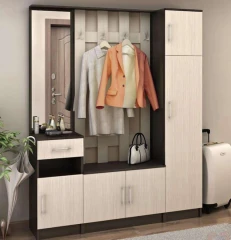 Rohový regál CC-104 k předsíni MÁŠENKA wenge
