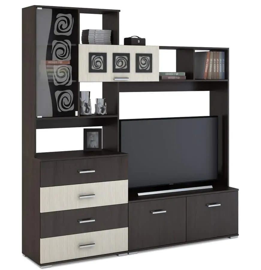 Casarredo RTV kombinovaná stěna ROCHEL belfort/wenge