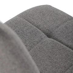 Jídelní set s 4 židlemi, 130x70x76cm, keramika, mramor, ASE-1001 GREY2