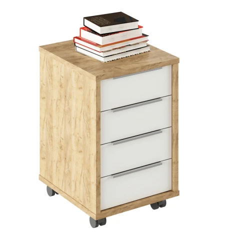 Kontejner RIOMA TYP 14 - dub artisan/bílá