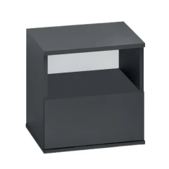 Noční stolek, grafit, DOLI