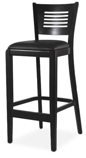 ATAN Barová židle CZH 016 BAR | Carabu 132, Bílá - II.jakost