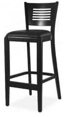 Barová židle CZH 016 BAR | Carabu 132, Bílá - II.jakost č.1