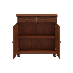 Příborník 2 dveře + 2 zásuvky RUBI tmavě hnědá