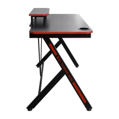 Herní stůl LAS VEGAS - černá/červená