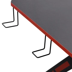 Herní stůl LAS VEGAS - černá/červená