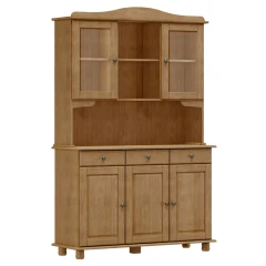 Příborník s nástavcem 3 dveře RUBI dub