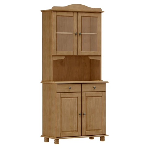 Příborník s nástavcem 2 dveře RUBI dub