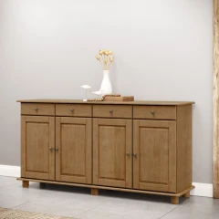 Příborník 4 dveře + 4 zásuvky RUBI dub