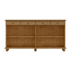 Příborník 4 dveře + 4 zásuvky RUBI dub