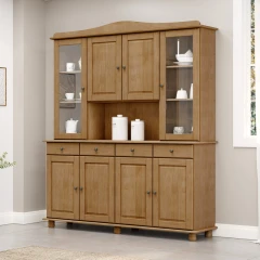 Příborník 4 dveře + 4 zásuvky RUBI dub