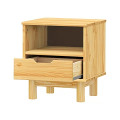 Noční stolek 1 zásuvka BONITO 2 lak