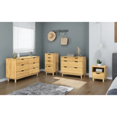 Noční stolek 1 zásuvka BONITO 2 lak