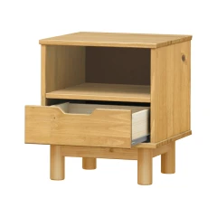 Noční stolek 1 zásuvka BONITO 2 vosk