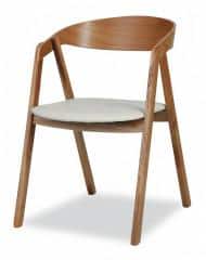 Jídelní židle Guru dub látka č.1