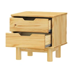 Noční stolek 2 zásuvky BONITO 2 lak