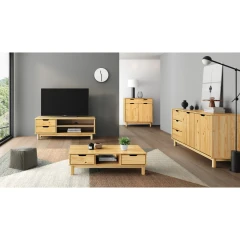 Noční stolek 2 zásuvky BONITO 2 lak