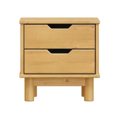 Noční stolek 2 zásuvky BONITO 2 vosk