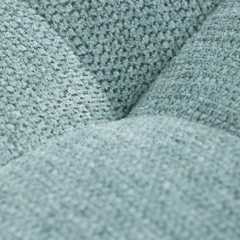 Křeslo ušák, modrá, látka, AK-H9206 BLUE2