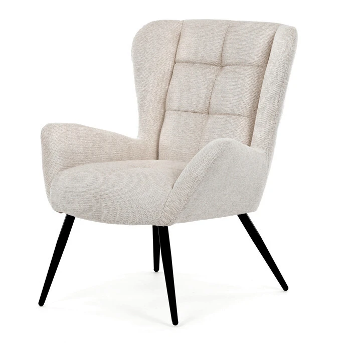 Křeslo AK-H9206 CRM2 - krémová