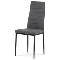 Jídelní set s 4 židlemi, 130x70x76cm, keramika, mramor, ASE-1004 GREY2