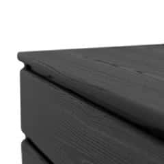 Komoda Simplicity 5s woodgrain černá