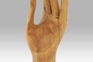 Dřevěná ruka na prstýnky TAKSU39 č.2