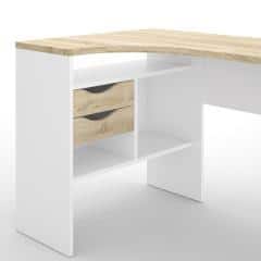 Psací stůl Felix 118 bílá/oak